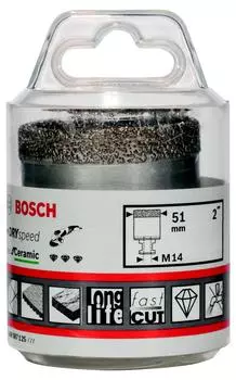 Коронка алмазная BOSCH