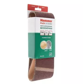 Лента шлиф. бесконечная HAMMER
