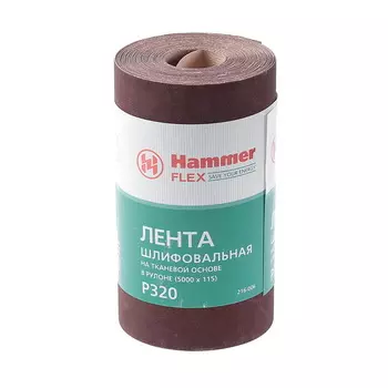 Лента шлифовальная в рулоне HAMMER