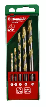 Набор сверл HAMMER
