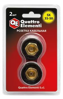 Розетка QUATTRO ELEMENTI