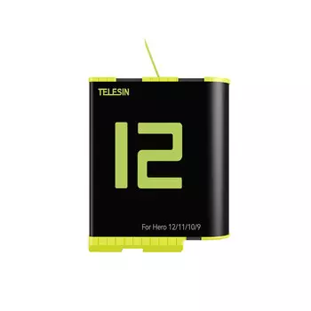 Аккумулятор Telesin для экшн-камеры GoPro HERO 9/10 (GP-BTR-901-B)