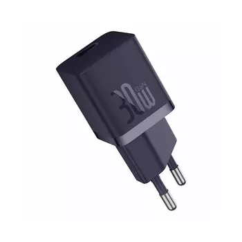 Сетевая зарядка Baseus GaN5 Fast Charger Mini1C 30W (CCGN070705) Фиолетовый