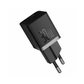 Сетевая зарядка Baseus GaN5 Fast Charger Mini1C 30W (CCGN070401) Черный