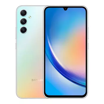 Смартфон Samsung Galaxy A34 5G (A346E) 8/256GB Awesome Silver (Серебристый)