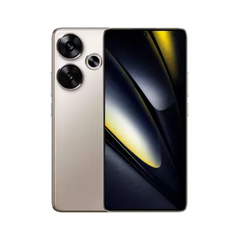 Смартфон Xiaomi Poco F6 5G 12/512Gb Titanium (Бежевый) RU