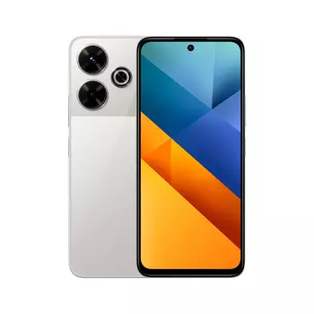 Смартфон Xiaomi Poco M6 8/256Gb Silver (Серебро) EU