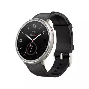 Умные часы Amazfit Active 2 Premium Leather Black (Черный)