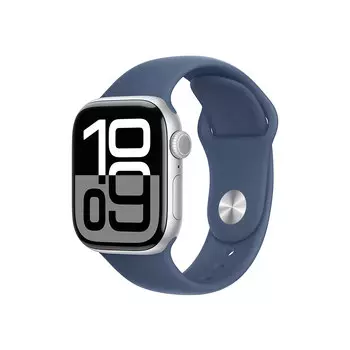 Умные часы Apple Watch S10 42mm Silver Denim M/L (US)