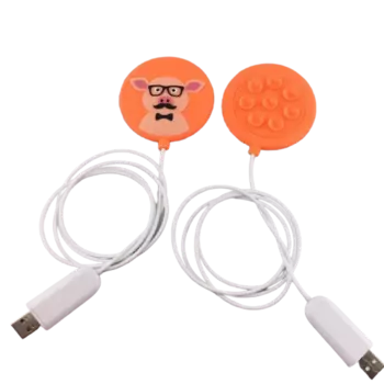 Беспроводная зарядка - присоска (Поросенок)