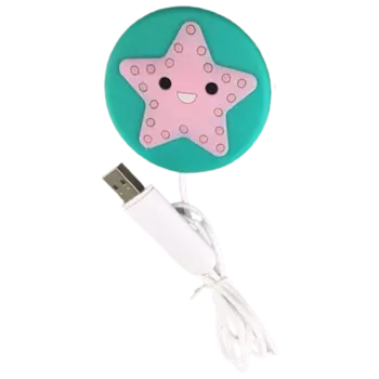 Беспроводная зарядка - присоска (Звезда)