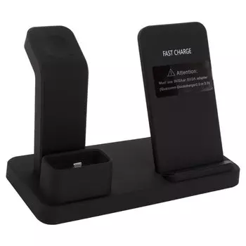 Беспроводная зарядная станция 3 в 1для iPhone X iWatch Airpods