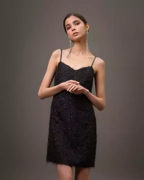 Комбинация мини чёрного цвета