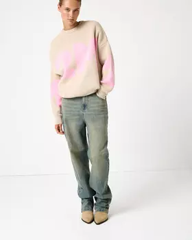 Джемпер 2М бежевого цвета