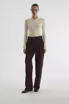 Джинсы Relaxed RL200 бордового цвета