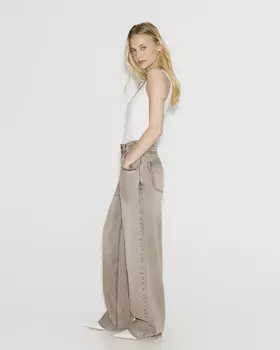 Джинсы Relaxed RL200 кофейного цвета