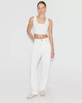 Джинсы Relaxed RL200 молочного цвета