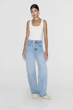 Джинсы Straight Fit ST200 голубого цвета