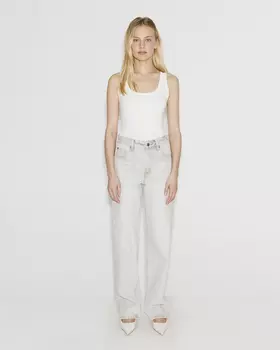 Джинсы Straight Fit ST204 светло-серого цвета