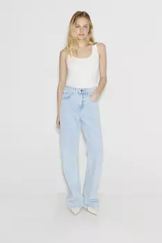 Джинсы Wide leg WL100 цвета арктик