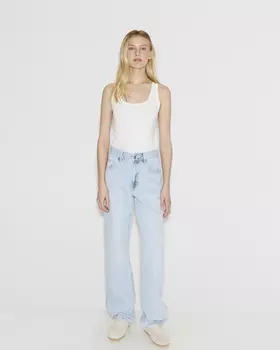 Джинсы Wide leg WL100 цвета арктик