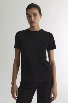 Футболка basic черного цвета