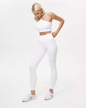 Леггинсы белого цвета