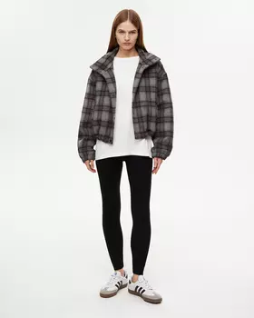 Леггинсы из шерсти черного цвета