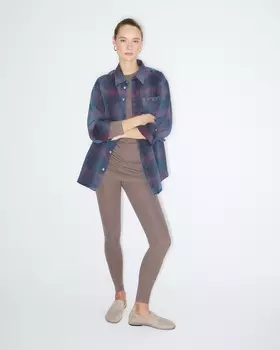 Леггинсы кофейного цвета