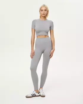 Леггинсы серого цвета