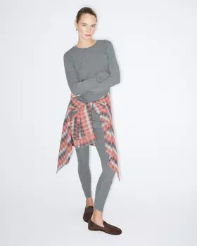 Леггинсы серого цвета