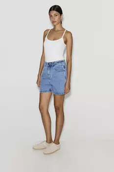 Шорты из денима голубого цвета