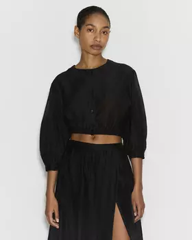 Топ черного цвета