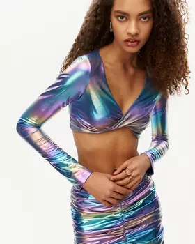 Топ радуга разноцветный