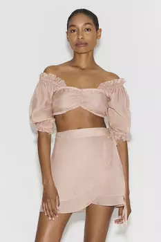 Топ розового цвета