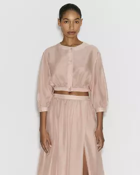 Топ розового цвета