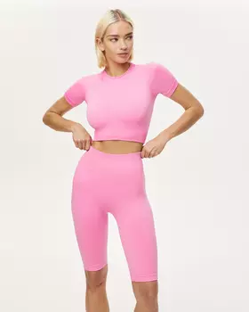 Велосипедки розового цвета