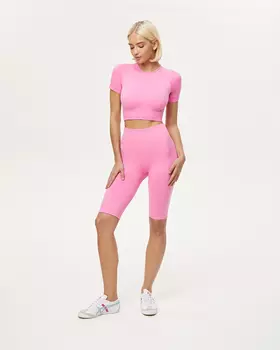 Велосипедки розового цвета