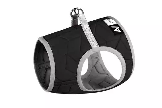 AiryVest Мягкая шлея, размер S1 черная