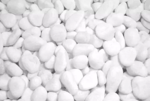 Аквагрунт Грунт белый в ведре, размер гранул от 10мм, 2л