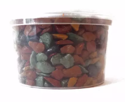 Аквагрунт Смесь цветная №8, 5-10мм, 350г