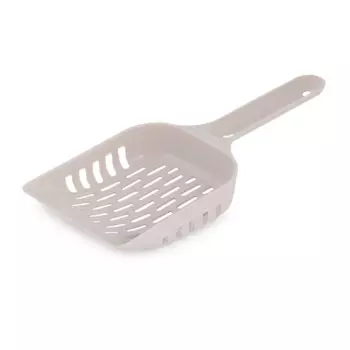 Альтернатива Совок для уборки кошачьего туалета, бежевый