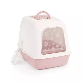 Альтернатива Туалет для кошек Лекси закрытый розовый