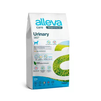 ALLEVA Care Adult Urinary 360° Сухой диетический корм для собак, с куриным яйцом, 2 кг