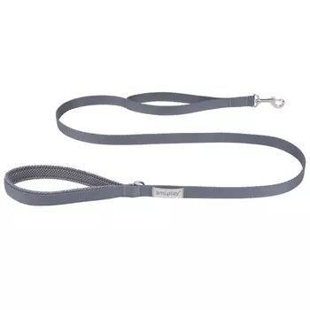 AmiPlay Поводок Samba M 150 x 2см Cерый