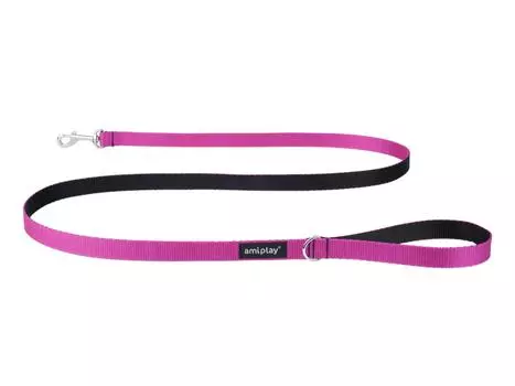 AmiPlay Поводок Twist L 150 x 2см Розовый