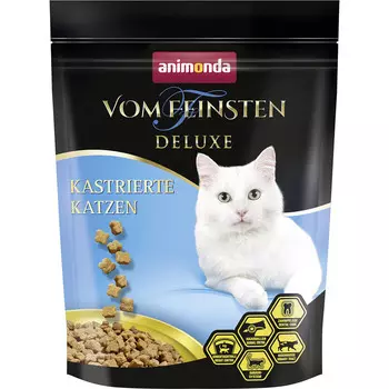 Animonda Корм сухой VOM FEINSTEN DELUXE Castrated для кастрированных кошек 250г