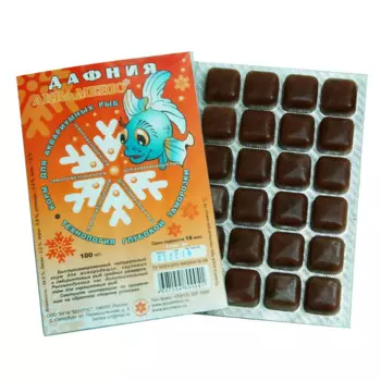 Aqua Menu Быстрозамороженный корм для аквариумных рыб Дафния, 100 мл