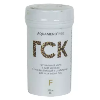 АQUA MENU PRO ГСК-F Корм для рыб 100 мл