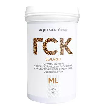 АQUA MENU PRO ГСК-ML Корм для рыб 100 мл